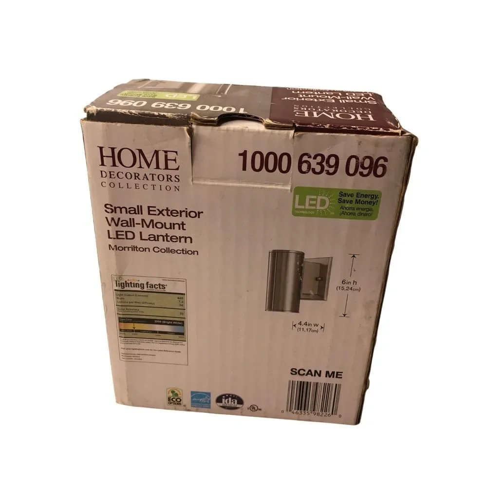 Home Decorators Collection‎ Small Exterior Wall-Mount LED Lantern Morrilton